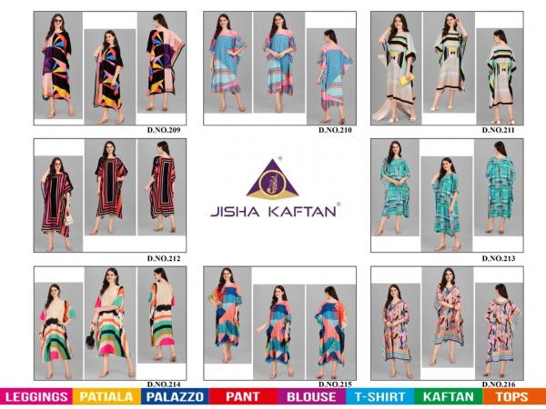 Jelite Rayon Kaftan 2 Rayon Digital Printed Kaftan Collection